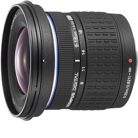 オリンパス Olympus Zuiko Digital - Wide-angle zoom lens - 9 mm - 18 mm - f/4.0-5.6 ED - Four Thirds - for Olympus カメラ用交換レンズ