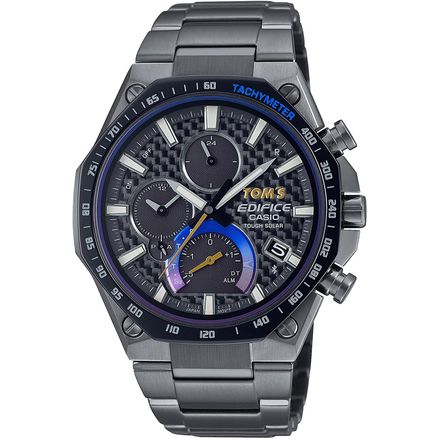 CASIO カシオ 腕時計 エディフィス TOM’Sタイアップモデル スマートフォンリンク オンライン限定モデル メンズ シルバー EQB-1100TMS-1AJR