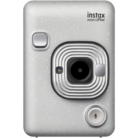 FUJIFILM チェキ インスタントカメラ instax mini LiPlay ストーンホワイト