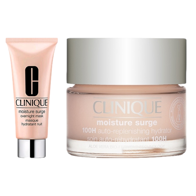 クリニーク モイスチャー サージ オーバーナイト マスク ＋ ジェルクリーム 100H 100ml+50ml