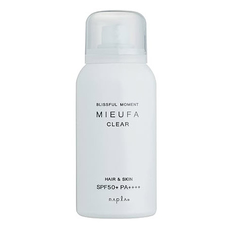 ナプラ ミーファ フレグランスUVスプレー 80gクリア