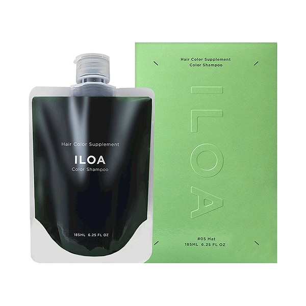 イロア イロア カラーシャンプー 185mlマット