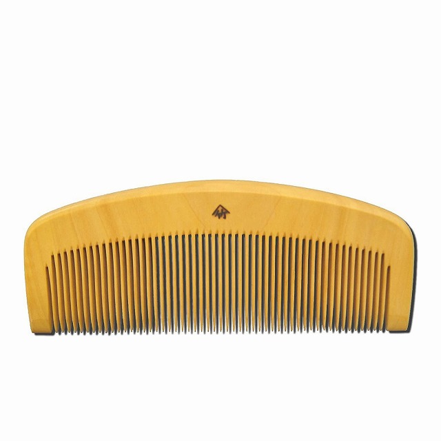 十三や 薩摩つげ櫛 四寸五分細歯