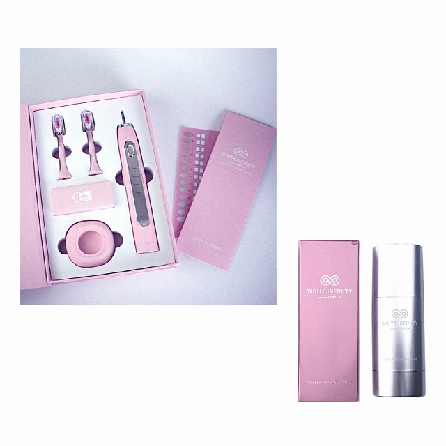 ホワイトインフィニティ LEDブラシセット ピンク
