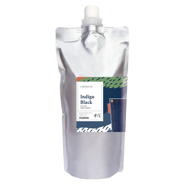 パイモア クロマト カラートリートメント 500gインディゴブラック