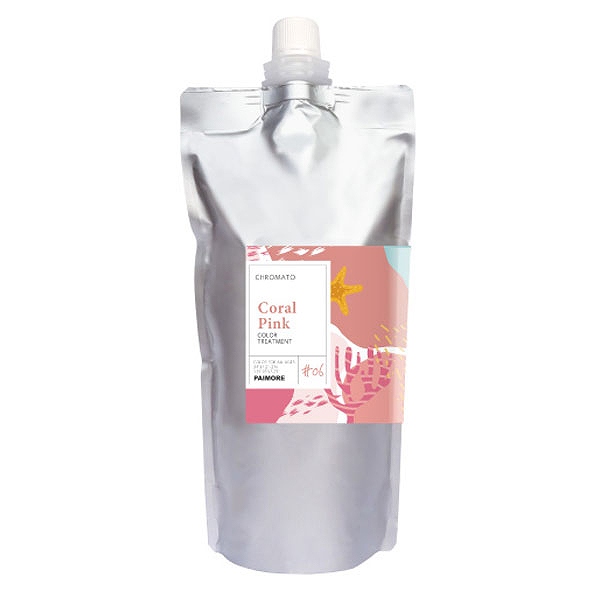 パイモア クロマト カラートリートメント 500gコーラルピンク