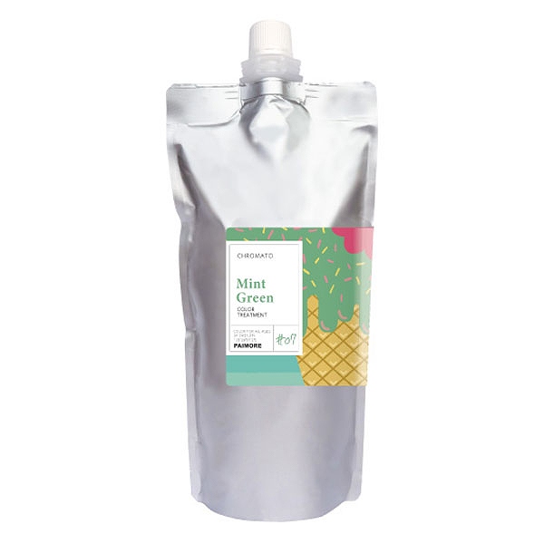 パイモア クロマト カラートリートメント 500gミントグリーン