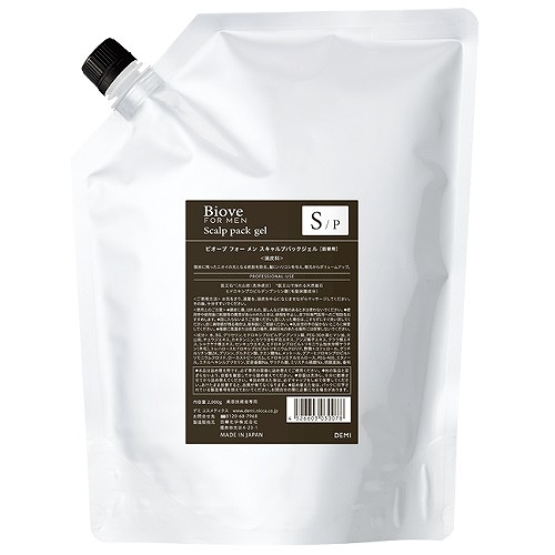 デミ ビオーブ フォーメン スキャルプパックジェル 2000gレフィル