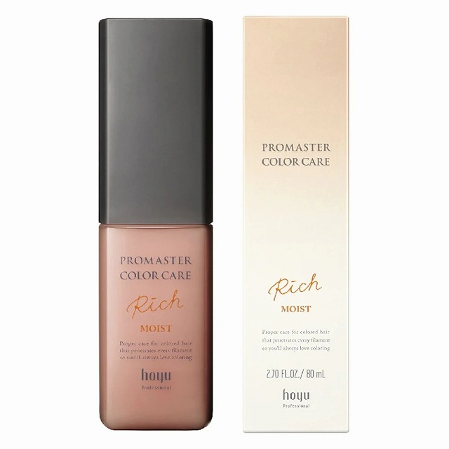 ホーユー プロマスター カラーケア リッチ アウトバス モイスト 80ml