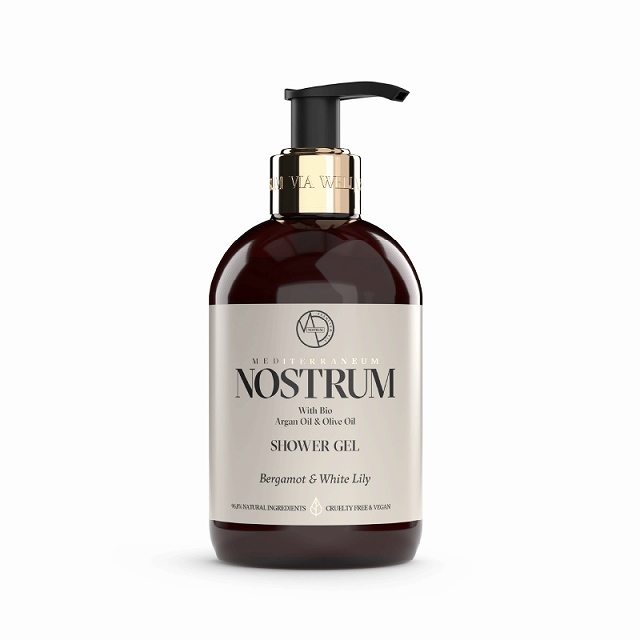 ノストラム シャワージェル B&W(ベルガモット&ホワイトリリー) 300ml
