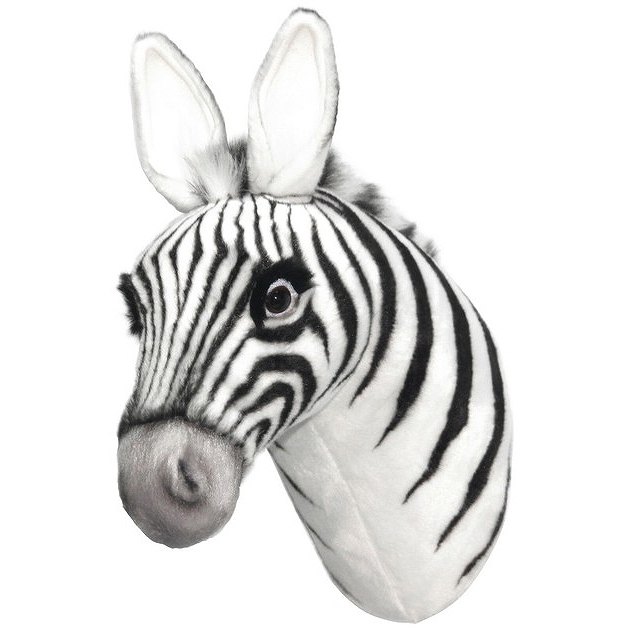 ハンサ ハンティングトロフィ シマウマ W17cm × H34cm × D33cm