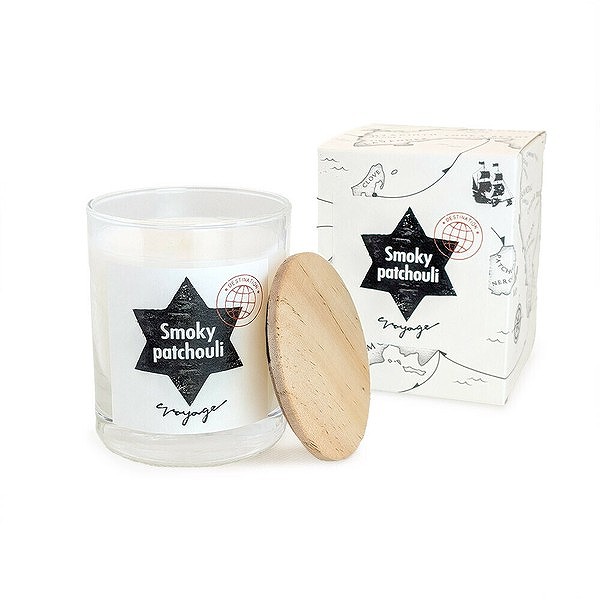 グラーストウキョウ voyage（ヴォヤージュ）アロマキャンドル 450g06スモーキーパチュリ