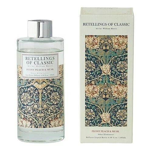 リテリングスオブクラシック ディフューザーリキッドボトル ピオニー ピーチ ムスク 180mL