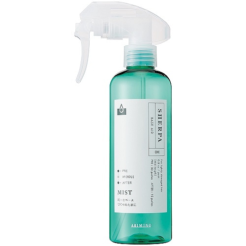 アリミノ シェルパ ベースエイドミスト 詰め替えボトルのみ(250mlサイズ）