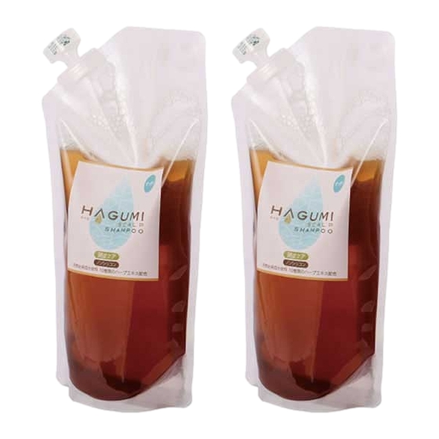 エコノワ はぐみ頭皮ケアシャンプー 400ml2個セット