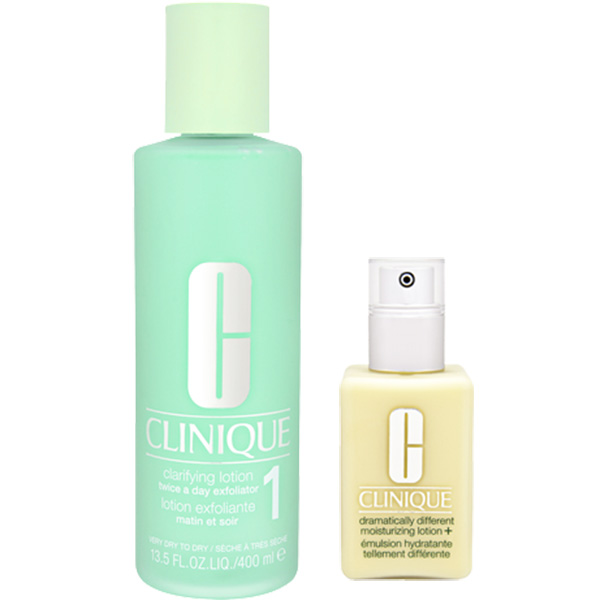 クリニーク スキンケアベーシックA（クラリファイングローション400ml/DDML+125ml） ｸﾗﾘﾌｧｲﾝｸﾞﾛｰｼｮﾝ1のセット