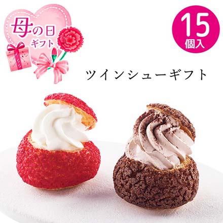 母の日 2026 母の日 ツインシューギフト 計15個入 母の日カード同封 1854-636