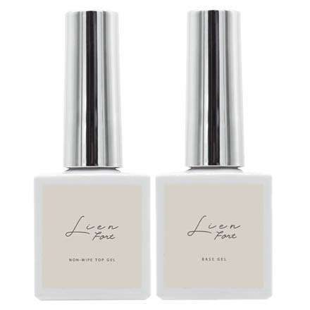 LienFo rジェルネイル セット トップ1個＆ベース1個