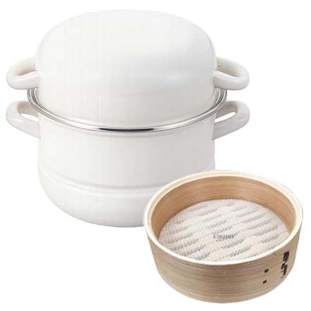 ホワイト（せいろ付き）