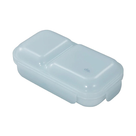 盛り付けしやすい 弁当箱 ドームマン 400ml ブルー