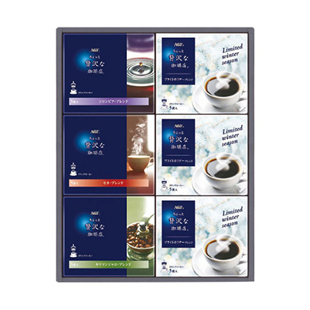 ちょっと贅沢な珈琲店 ドリップコーヒー ウインターギフト ZDW-30 1個