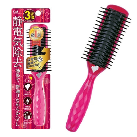 静電防止 スタイリングブラシ Lサイズ ヘアブラシ