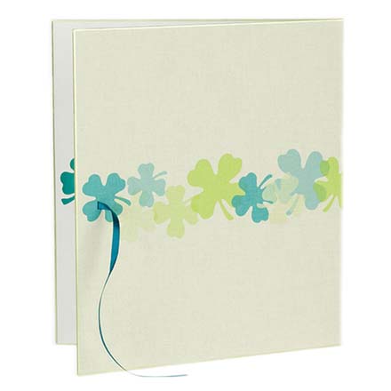 リボン・クローバー柄