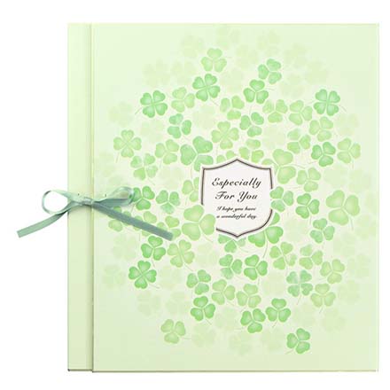 リボン・クローバー柄