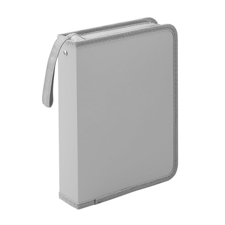 収納ファイル SEPAL おかたづけファイル ライトグレー FDC