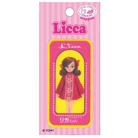 ワッペン アップリケ Licca TOM82 リカちゃん 初代
