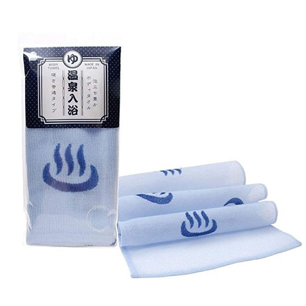 ボディタオル温泉マーク