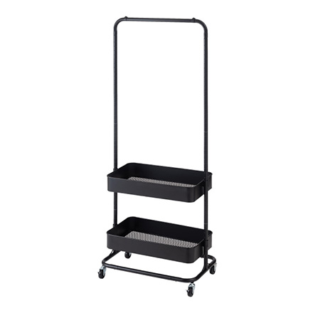 ハンガーワゴン ブラック LFS-52