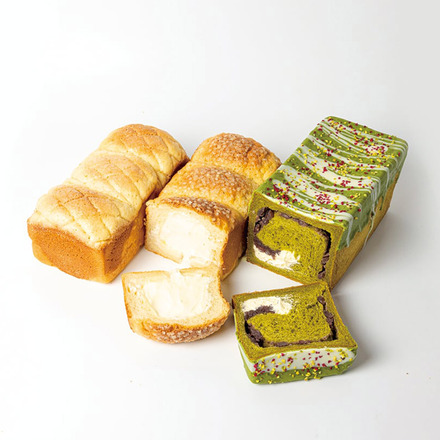 3種3本 食べ比べセット(メロン食パン＆チーズ＆抹茶)