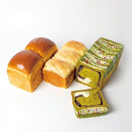 3種3本 食べ比べセット(山型＆メロン＆抹茶)