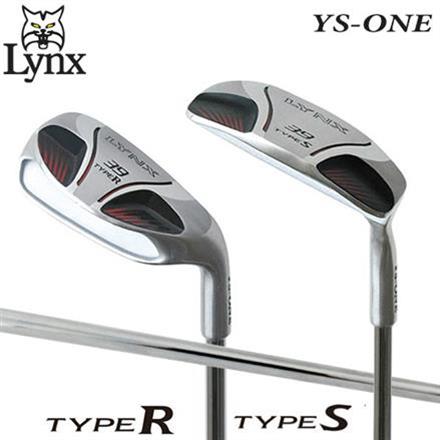 ロフト角39度リンクス ゴルフ YS-ONE TYPE R/TYPE S チッパー Lynxオリジナル スチールシャフト Lynx YSワン 39度/タイプR