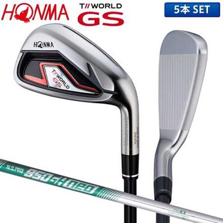 ホンマ ゴルフ ツアーワールド GS アイアンセット 5本組 (6-10) NSプロ