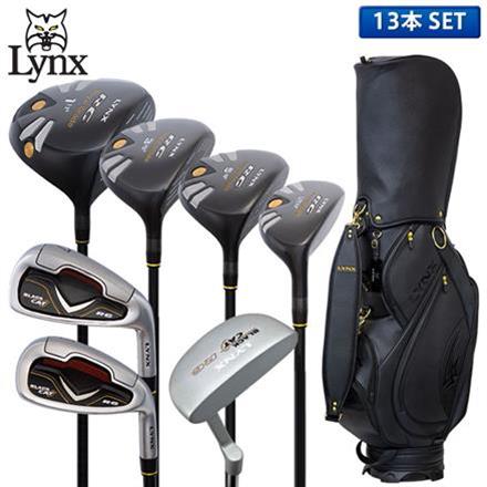 LYNX BLACKCAT RG  13本　ゴルフ　クラブ　キャディーバッグ