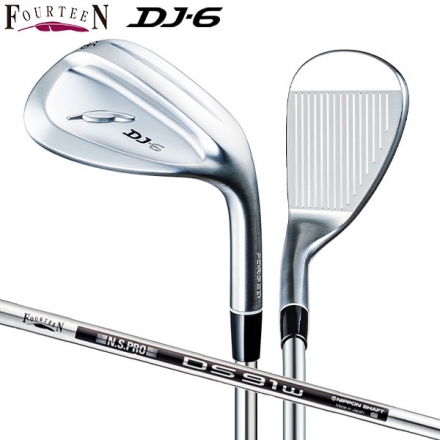 フォーティーン DJ-6 ウェッジ NSPRO DS-91w スチールシャフト 48度/13度