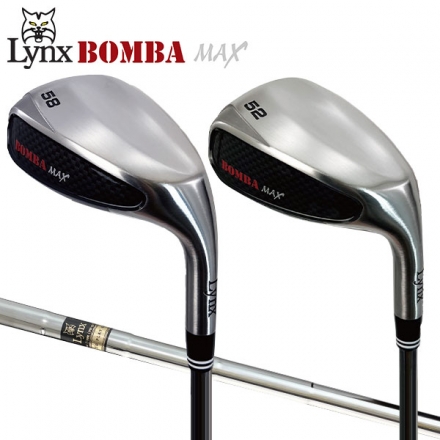 リンクス ゴルフ ボンバ マックス ウェッジ オリジナルスチールシャフト LYNX BOMBA MAX 52度/26(6)度