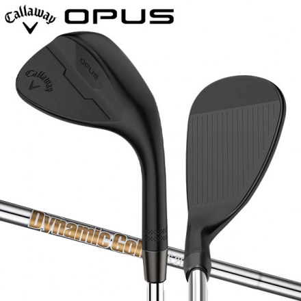 キャロウェイ OPUS ブラック ウェッジ Dynamic Gold スチールシャフト Callaway オーパス ダイナミックゴールド 48度/10度/S