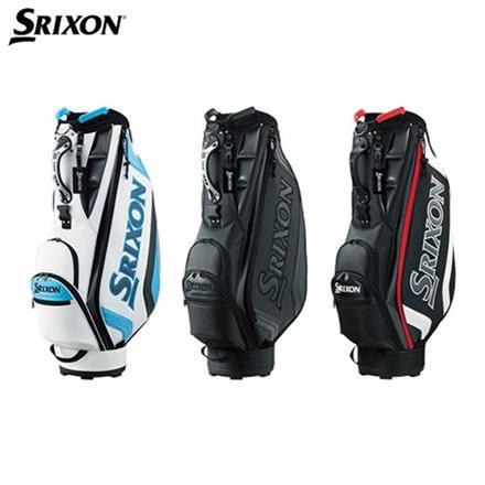 ダンロップ スリクソン GGC-S166 カート キャディバッグ ブラック×ホワイト ゴルフバッグ DUNLOP SRIXON ブラック×ホワイト