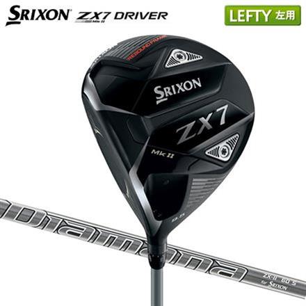 レフティー/左用ダンロップ スリクソン ZX7 Mk-II ドライバー Diamana ZX-II60 カーボンシャフト SRIXON ディアマナ MK2 マークII マーク2 9.5度/S