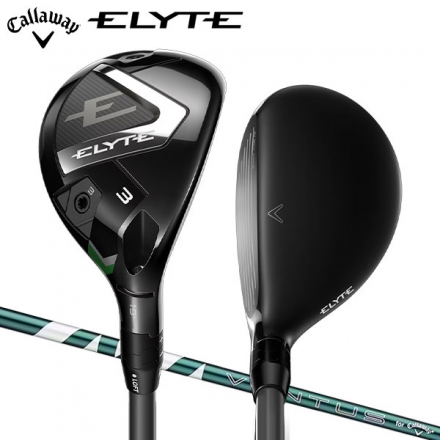 キャロウェイ エリート ユーティリティー ベンタス グリーン 50 for Callaway カーボンシャフト 4H/22度/S