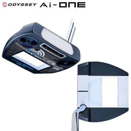 ベントネックオデッセイ Ai-ONE JAILBIRD MINI VERSA DB パター STROKE LAB 90 スチールシャフト 34インチ