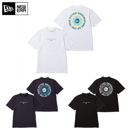 ニューエラ ミッドネック 鹿の子 Circle OOTTF 14391497 14391498 14391499 半袖 シャツ ホワイト/XL