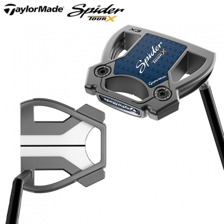 テーラーメイド スパイダー ツアーX スモールスラント トゥルーパス ガンメタル パター 33インチ