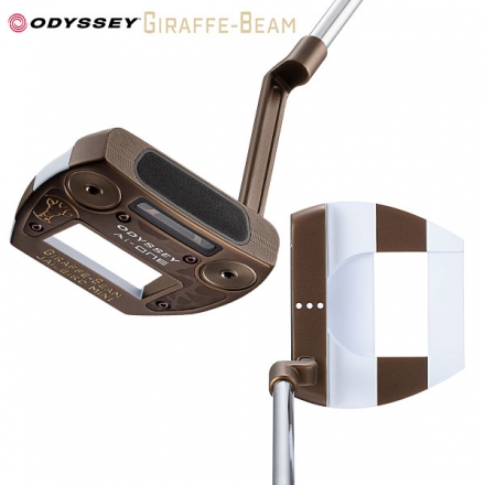 数量限定オデッセイ Ai-ONE GIRAFFE-BEAM JAILBIRD MINI パター ストロークラボ 90 スチールシャフト 32インチ