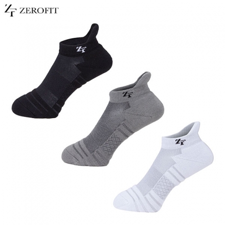 イオンスポーツ ゼロフィット スポーツ ソックス ショート グレー/M