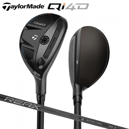 テーラーメイド Qi4D レスキュー ユーティリティー REAX 65 カーボンシャフト #3/19度/S