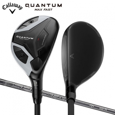 キャロウェイ クアンタム マックス ファスト ユーティリティー SPDSTAR 50 カーボンシャフト 4H/22度/S